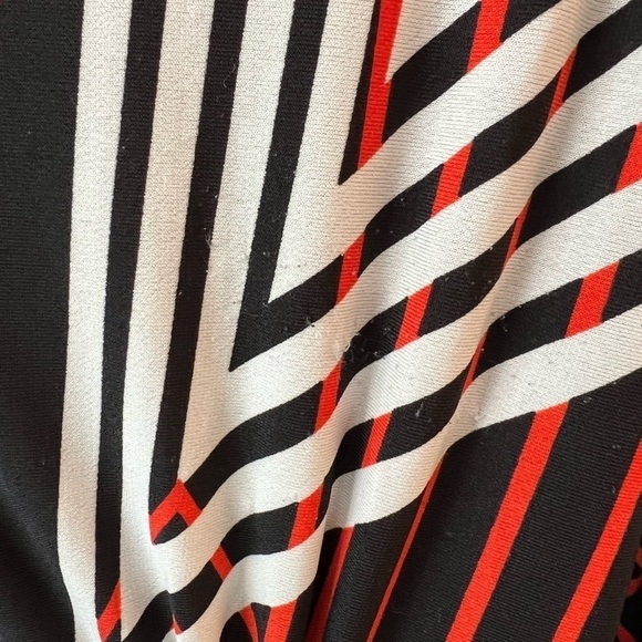 Grifflin Paris Geometric Print Vintage Dress Y2K Size M - Picture 8 of 9